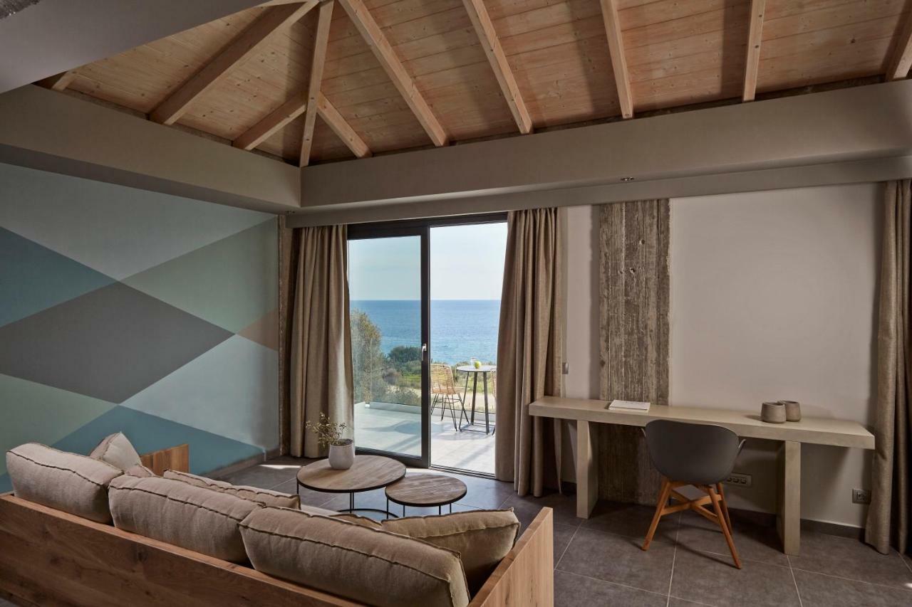 Villa Blue Sea Spathíon Exterior foto