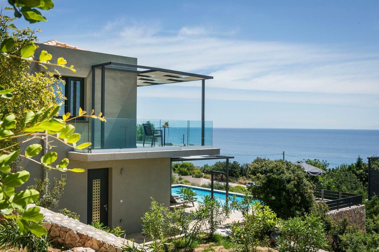 Villa Blue Sea Spathíon Exterior foto