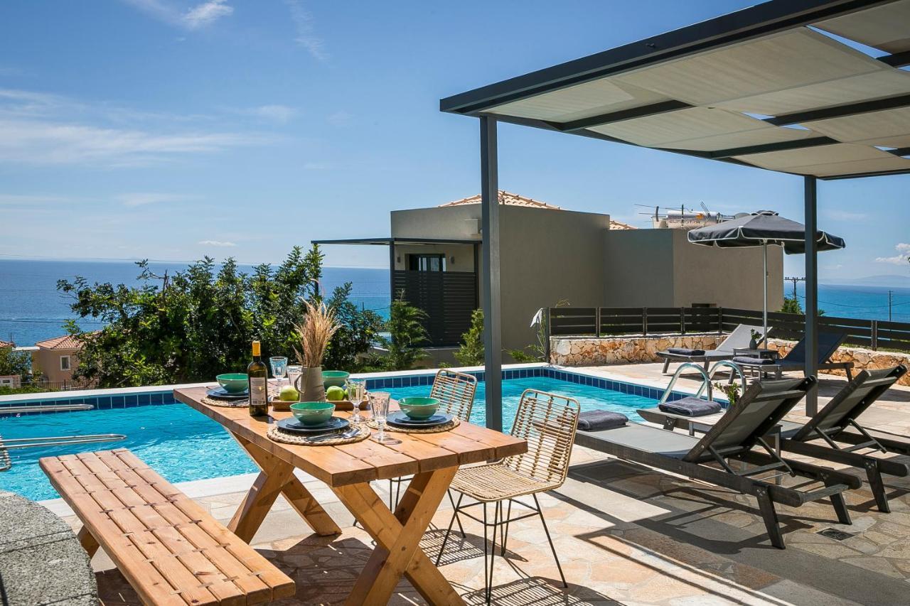 Villa Blue Sea Spathíon Exterior foto