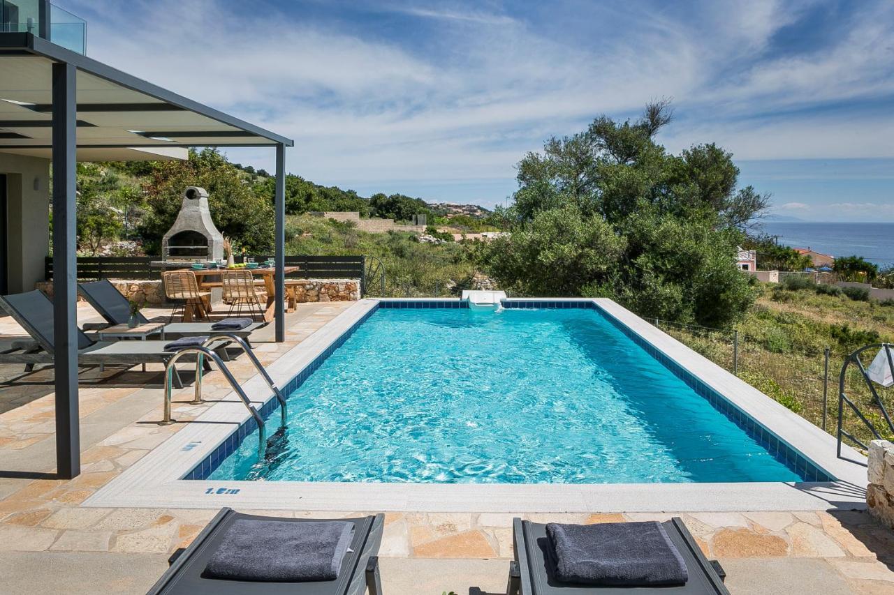 Villa Blue Sea Spathíon Exterior foto